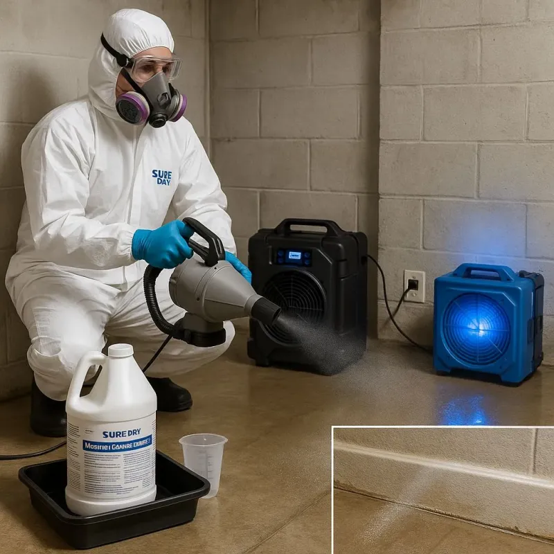 Sanitization and Odor Removal process in Pigeon Forge, TN