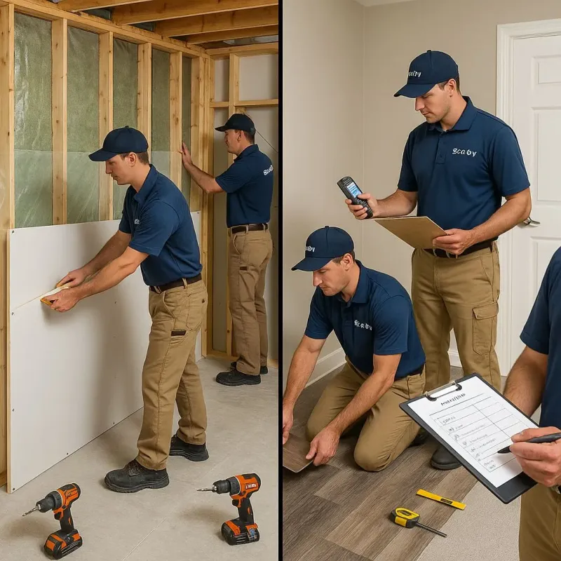 Repairs and Reconstruction process in Pigeon Forge, TN